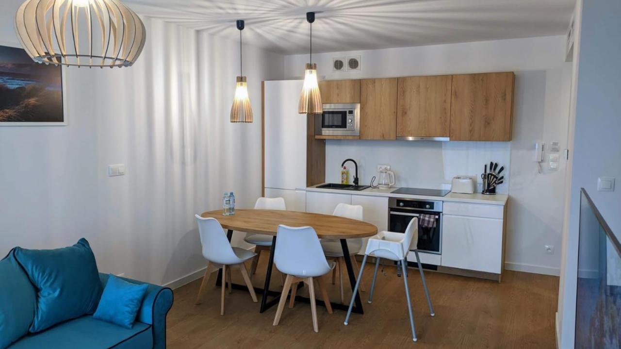 Ferienwohnung Apartament Blue , Marynarska 8 , Sarbinowo Exterior foto